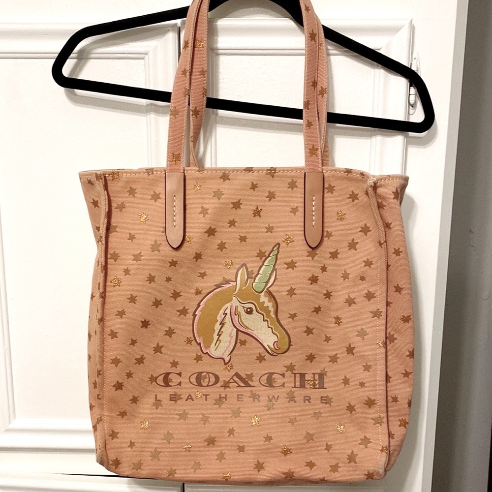 Coach Tote Bag. Canvas.